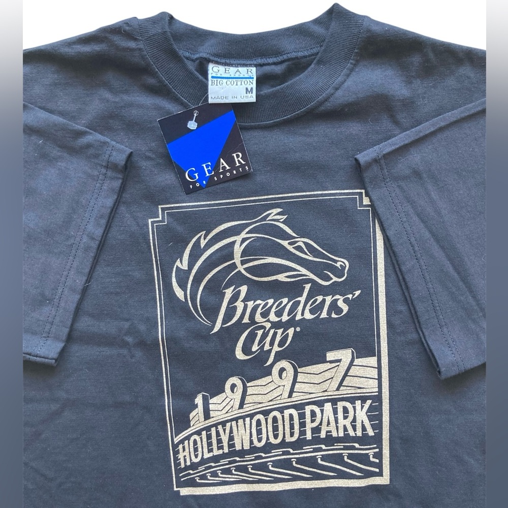 Vintage 1997 Breeders Cup Hollywood Park Tee DS With Tags T Shirt VTG USA 90s